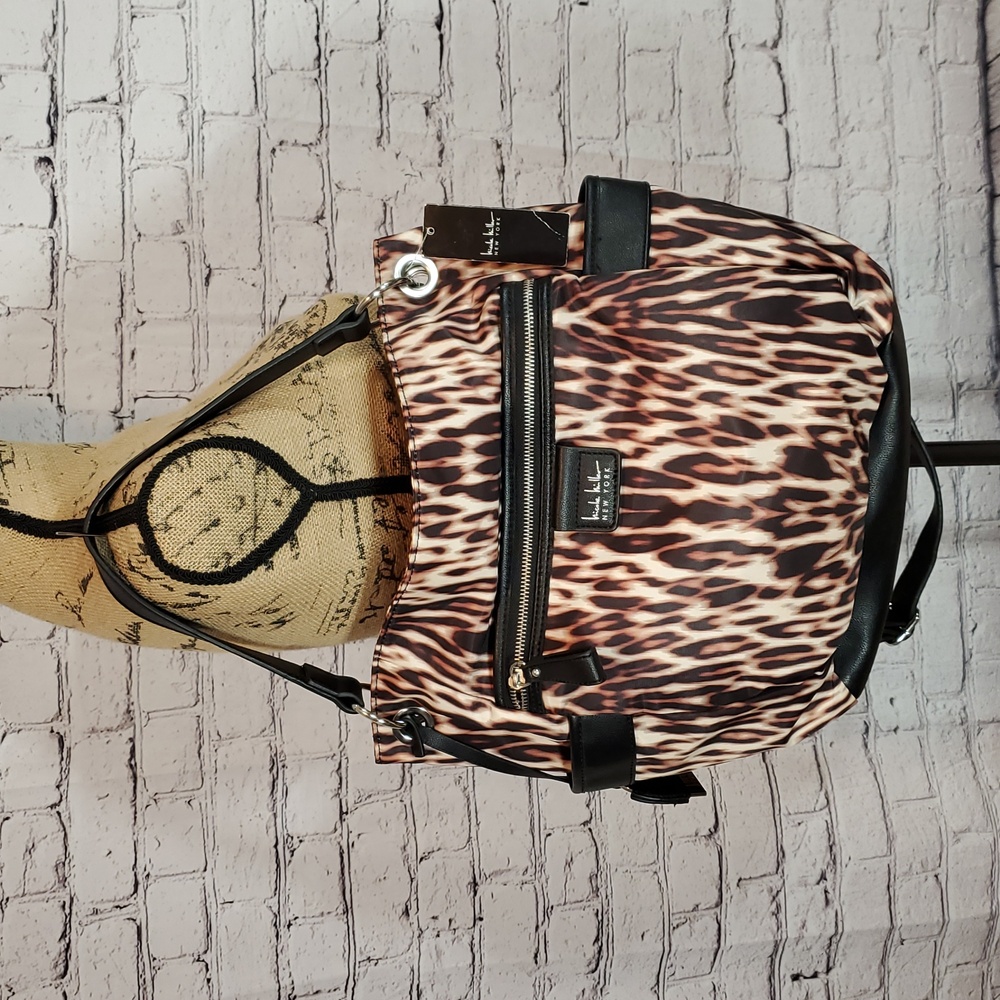 Nicole Miller Animal Print Shoulder Bag NWT